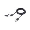 Würth Daten- und Ladekabel, Lightning Nylon USB 1,2M 