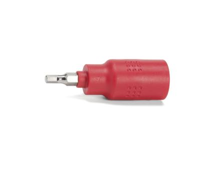 Würth VDE-Steckschlüssel 3/8 Zoll Innensechskant 4 mm