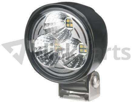 Hella LED Arbeitsscheinwerfer rund / 1800lm / Deutsch-Stecker 