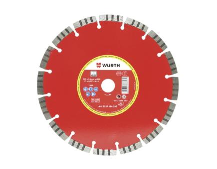 Würth Diamanttrennscheibe Bau M14 segmentiert D230 mm