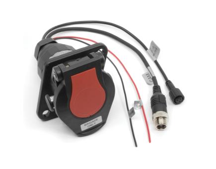 Brigade SP-15B-04 Kabel Elite 15-Pin-Buchse für anhängerseitigen Kameraanschluss Anzeigen-/Summeranschluss Ultraschall 