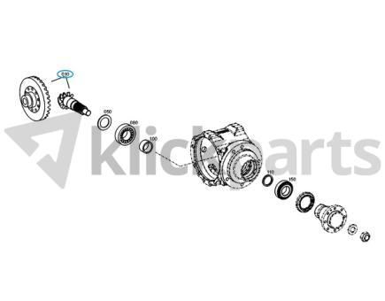 Kegelradsatz ZF 4472.204.020 