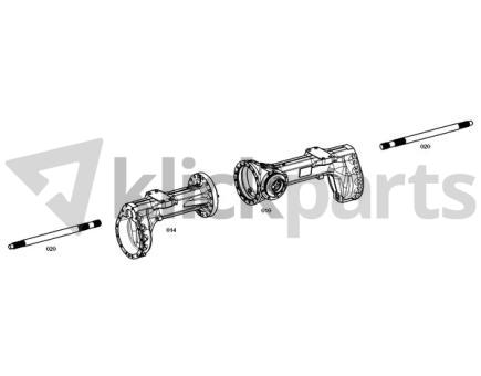 Achsbrücke ZF 4472.339.075