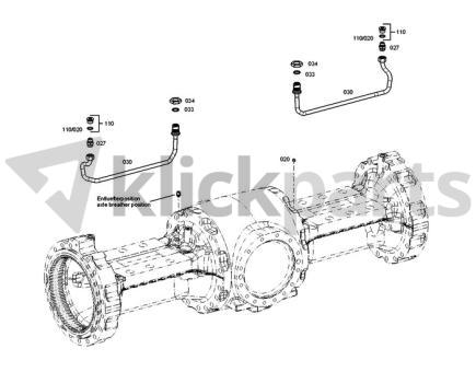 Achsteile Baugruppe ZF 4474.158.079 