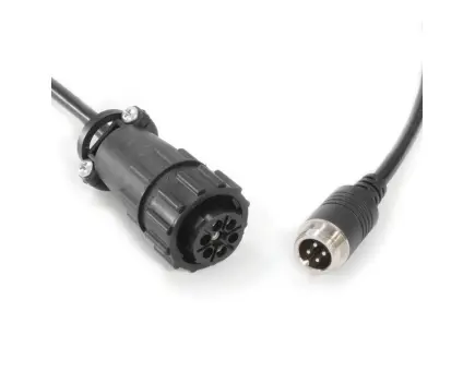 Brigade AC-042 Adapterkabel für Kamera-Monitor-Systeme Select-Kamera auf John Deere GS3 CC | 7 Pin AMP Ausgang 