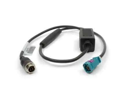 Brigade AC-24-12(004) Adapterkabel für Kamera-Monitor-Systeme In-Line 24V / 12V Konverter für Select-Kamera auf MAN LKW 