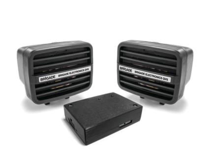 Brigade QVS-000-02 Warntonalarm für Hybrid- und Elektrofahrzeuge Quiet Vehicle Sounder bbs-tek-Technik 