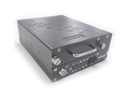 Brigade MDR-504-1-G2-CMR Mobiler Datenrekorder MDR 500 4 Cam, 1TB HDD CMR,  32GB SD (GEN2)