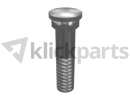 Schraube 1"-8 x 4-1/2 in. Plow Bolt 