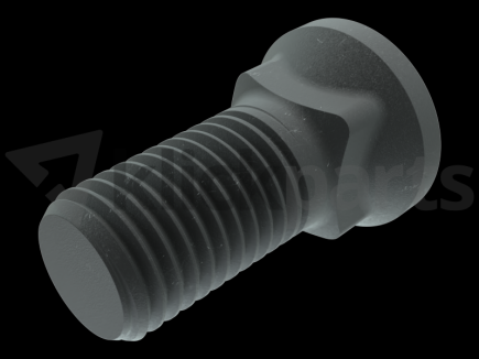 Schraube 1"-8 x 2-1/2 in. Plow Bolt 