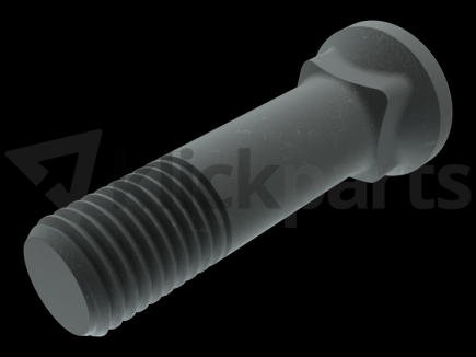 Schraube 1"-8 x 4 in. Plow Bolt 