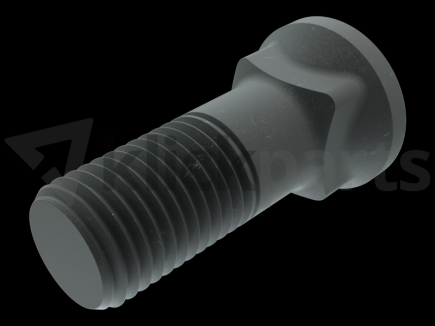 Schraube 1-1/4"-7 x 3-3/4 in. Plow Bolt 