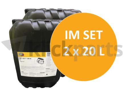 Cat DEO 15W-40 Motoröl Set – 2x20L Kanister 