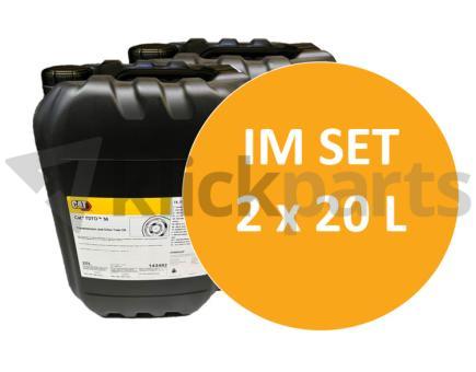 Cat TDTO 50 Getriebeöl – 2x20L Kanister Set 