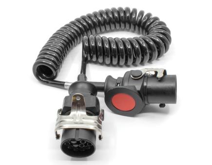 Brigade SC-15-01 Spiralkabel abgeschirmt für 15-Pin-Buchsen 