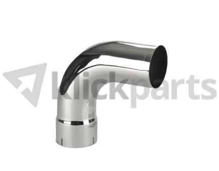 Donaldson J009547 Rohrbogen 90 Grad 5 Zoll / 127 mm AD-ID Chrome 