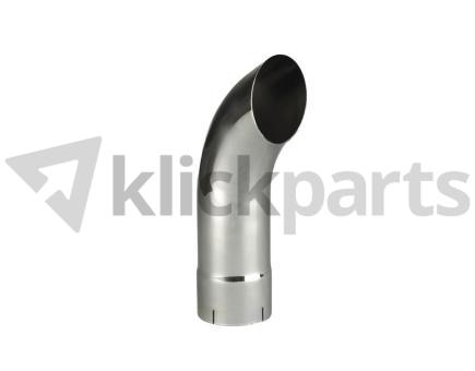 Donaldson P207309 Abgasrohr-Endstück 5 Zoll / 127 mm ID x 18 Zoll / 457 mm Chrome 