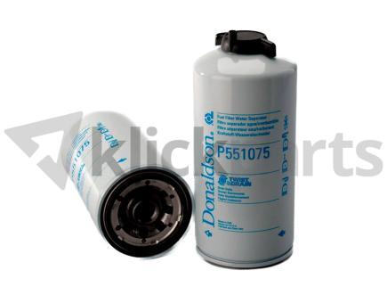 Donaldson P551075 Kraftstofffilter Wasserabscheider Anschraubmodell Twist&Drain 