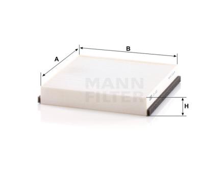 Mann + Hummel Innenraumfilterelement CU 1931-2 