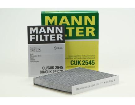 Mann + Hummel Innenraumfilterelement (Aktivkohle) CUK 2545 