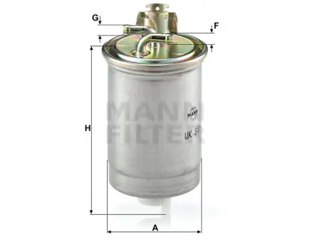 Mann + Hummel Kraftstoff-Leitungsfilter Inline WK 841 