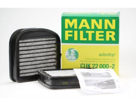 Mann + Hummel Innenraumfilterelement (Aktivkohle) CUK 22 000-2 