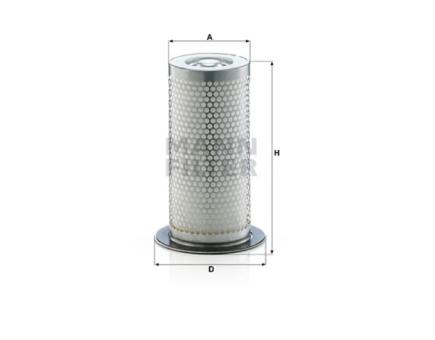 Mann + Hummel Luftentölelement LE 44 001 x 
