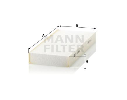 Mann + Hummel Innenraumfilterelement CU 2642 