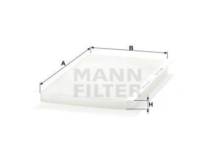 Mann + Hummel Innenraumfilterelement CU 3455 