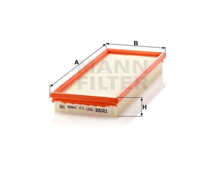 Mann + Hummel Innenraumfilterelement CU 3466