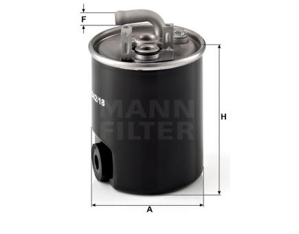 Mann + Hummel Kraftstoff-Leitungsfilter Inline WK 842/18 