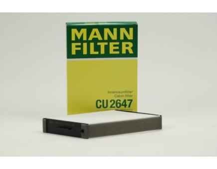 Mann + Hummel Innenraumfilterelement CU 2647 