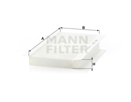 Mann + Hummel Innenraumfilterelement CU 3567 