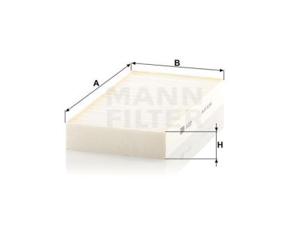 Mann + Hummel Innenraumfilterelement CU 2329 