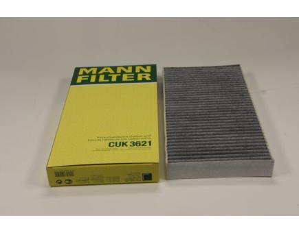 Mann + Hummel Innenraumfilterelement (Aktivkohle) CUK 3621 