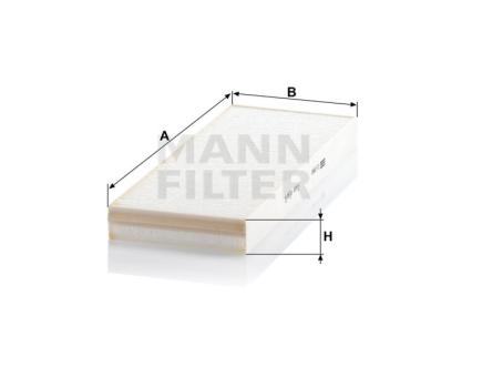 Mann + Hummel Innenraumfilterelement CU 3959 