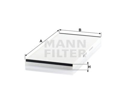 Mann + Hummel Innenraumfilterelement CU 4783 