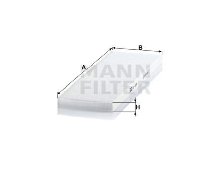 Mann + Hummel Innenraumfilterelement CU 4036 
