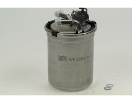 Mann + Hummel Kraftstoff-Leitungsfilter Inline WK 823/3 x 