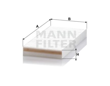 Mann + Hummel Innenraumfilterelement CU 50 102 
