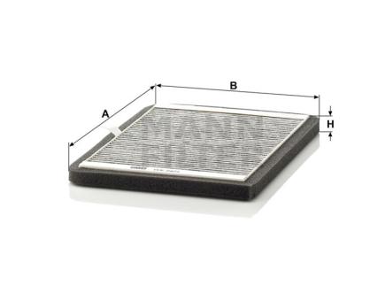 Mann + Hummel Innenraumfilterelement (Aktivkohle) CUK 2424 