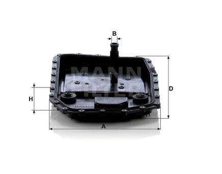 Mann + Hummel Getriebeölfilter H 50 001 