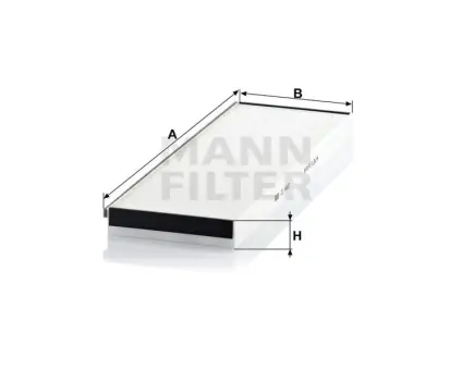 Mann + Hummel Innenraumfilterelement CU 4662 