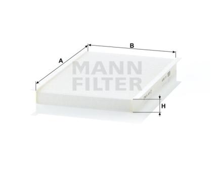 Mann + Hummel Innenraumfilterelement CU 2629 