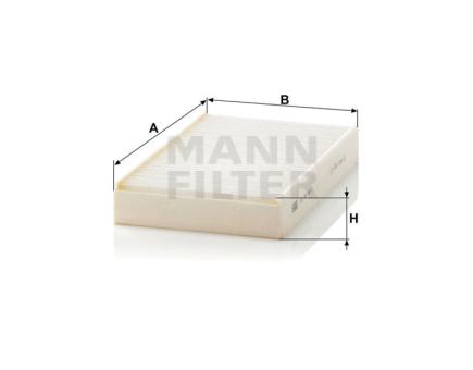 Mann + Hummel Innenraumfilterelement CU 26 004 