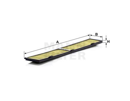 Mann + Hummel Innenraumfilterelement (FreciousPlus) FP 8430 