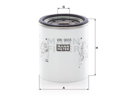 Mann + Hummel Kraftstoffwechselfilter WK 9055 z 