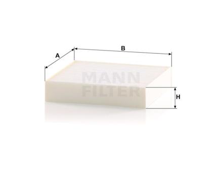 Mann + Hummel Innenraumfilterelement CU 1830 