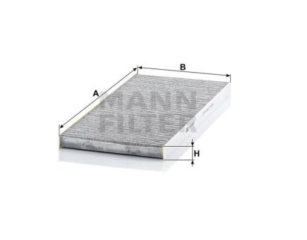 Mann + Hummel Innenraumfilterelement (Aktivkohle) CUK 4594 