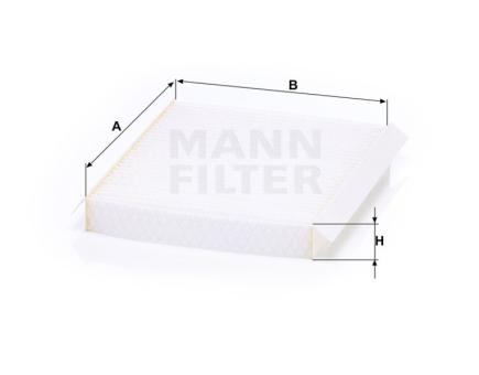 Mann + Hummel Innenraumfilterelement CU 2454 